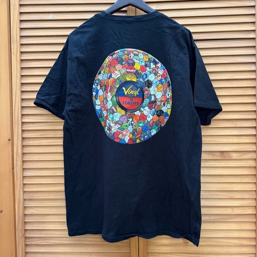 Taboo Black Tee with Vinyl Forever graphic size XL